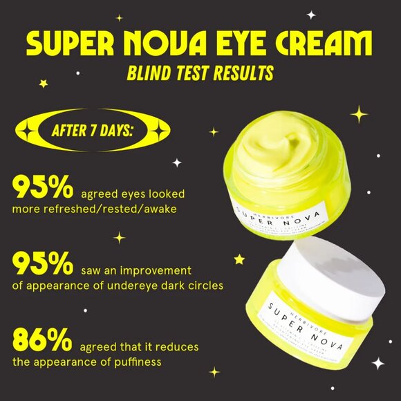 SUPER NOVA 5% Vitamin C + Caffeine Brightening Eye Cream - Picture 4 of 6